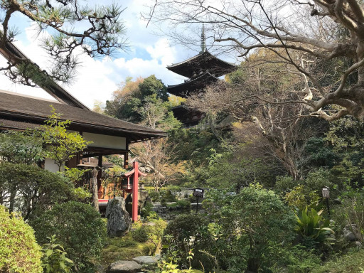Taimadera Temple Nakanobou Garden